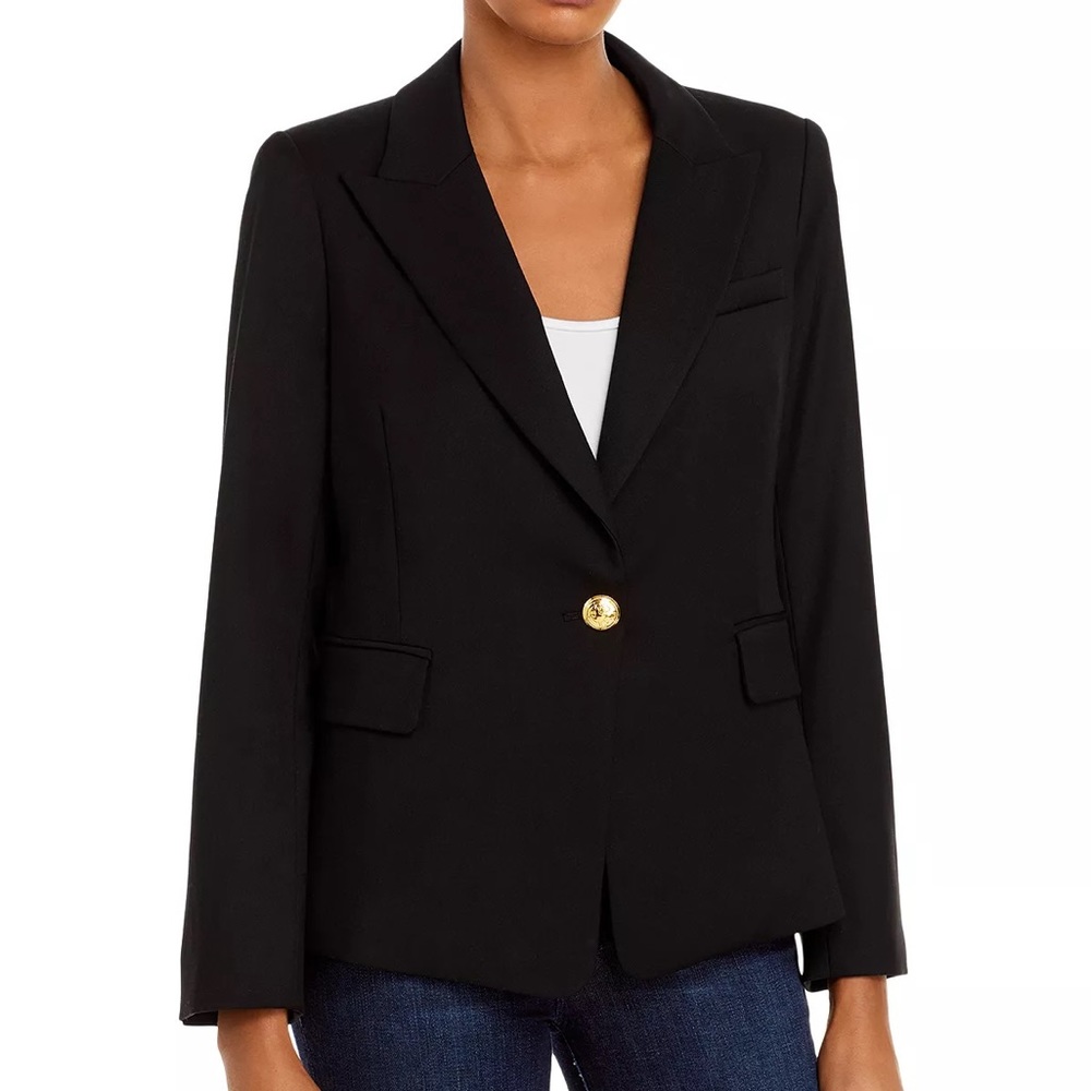 LINI NWT Eve Button Blazer, Black